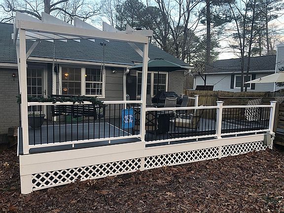 Back deck