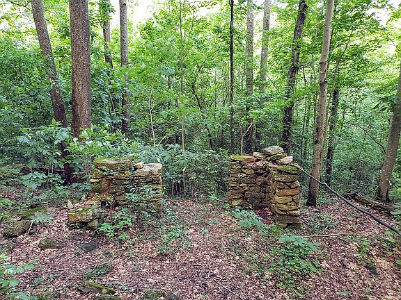 Old settlement on property.