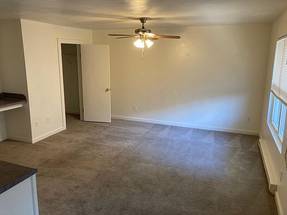Large living room. Closet is oversized and can serve as pantry.