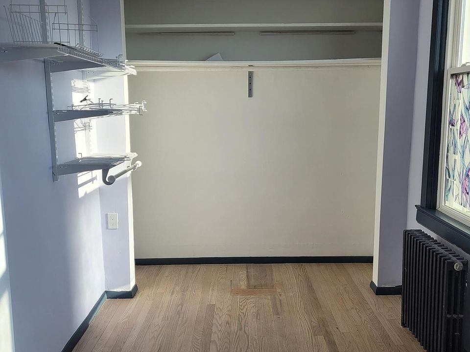 Walk in closet/office just off the main bedroom.