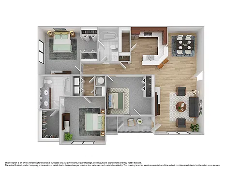 Floor plan C1