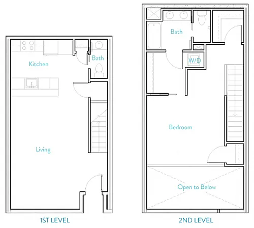 Floor plan Townhome A