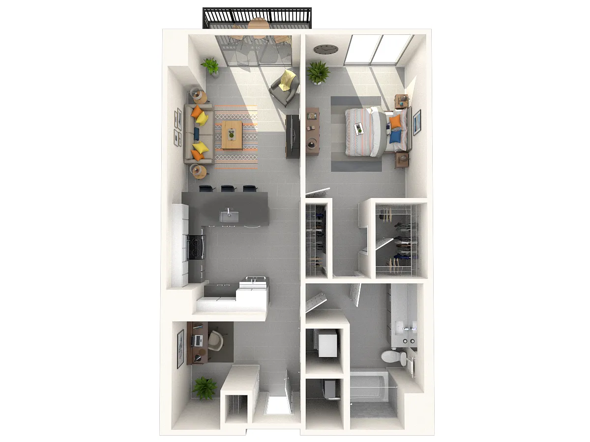 Floor plan AN2 - North Residence