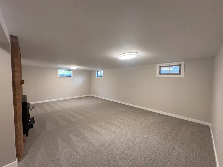 Downstairs living room.