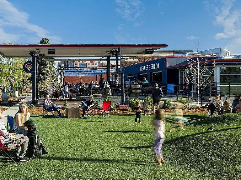 Neighborhood Denver Beer Co. is a 3-minute walk.