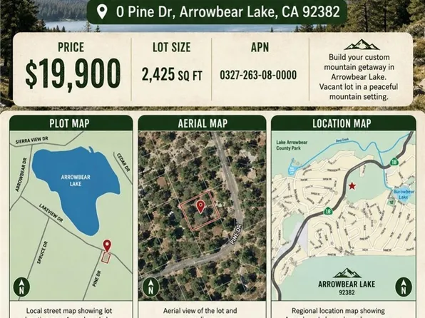 0 Pine Dr Lot 32, Running Springs, CA 92382