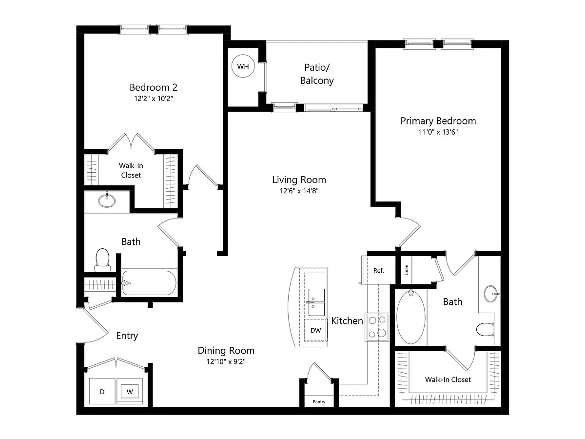 Floor plan Vail