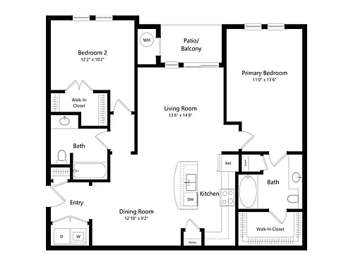 Floor plan Vail Premium