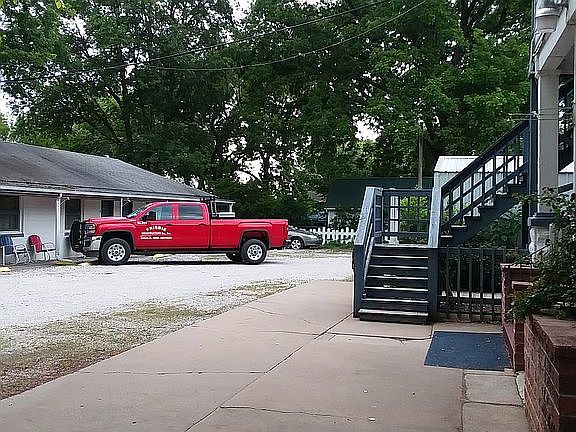 OUTSIDE STAIRS TO ATTIC ROOM