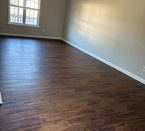 living room from back door