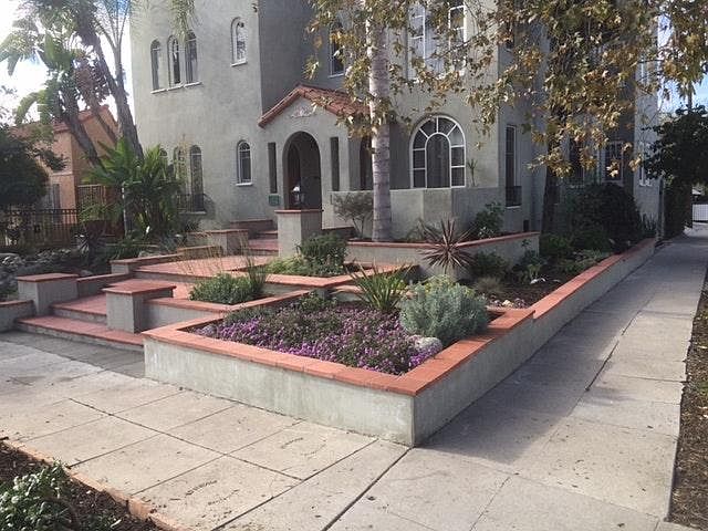 Landscaped front