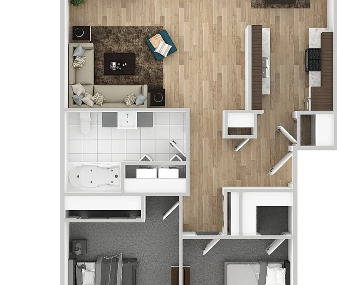 1,2,3-bedroom apartment homes close to everything! — Photo 20