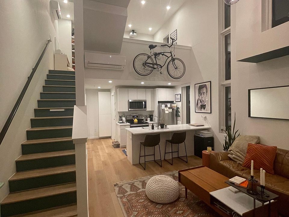View To Kitchen and Lofted Bedroom