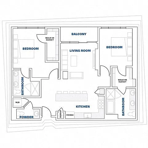 Floor plan P1