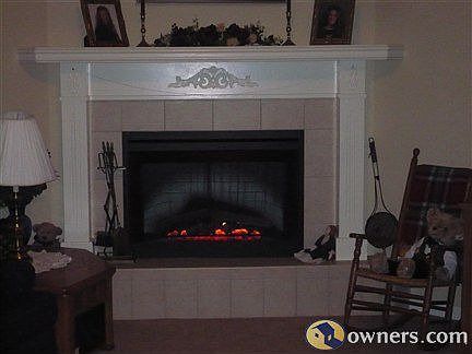 Electric Fireplace with heater