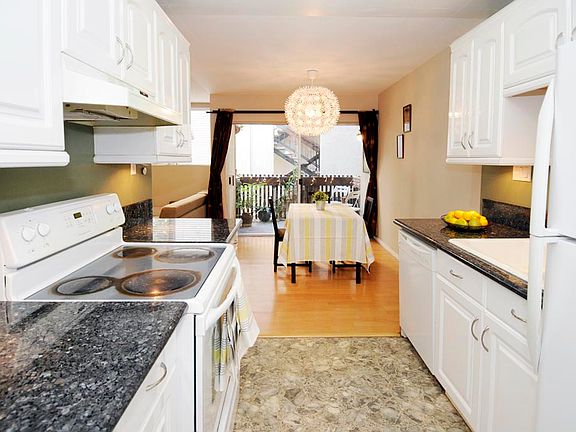 Bright remodeled kitchen