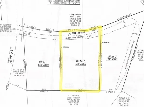 LOT 2 Ridgetop Ln, Lewisport, KY 42351