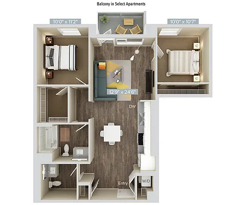 Floor plan B2-940