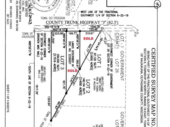 County Road J #3, Kaukauna, WI 54130