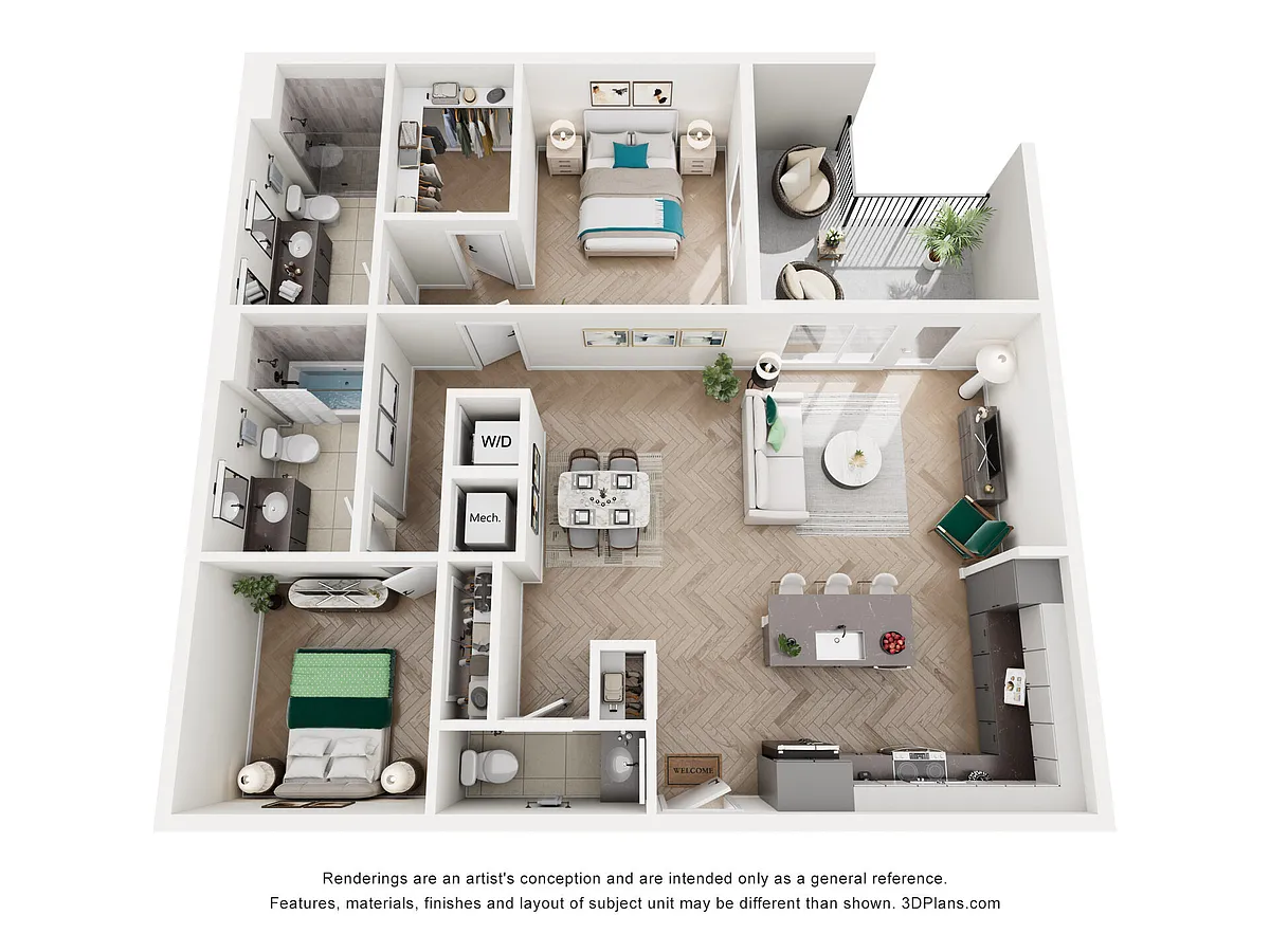 Floor plan Garnet