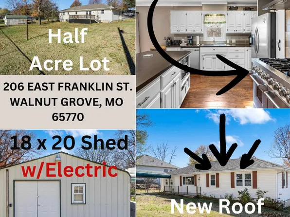 206 E Franklin Street, Walnut Grove, MO 65770