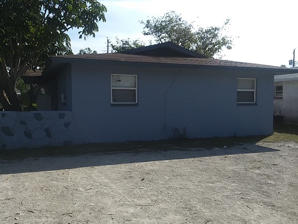 Front view of building