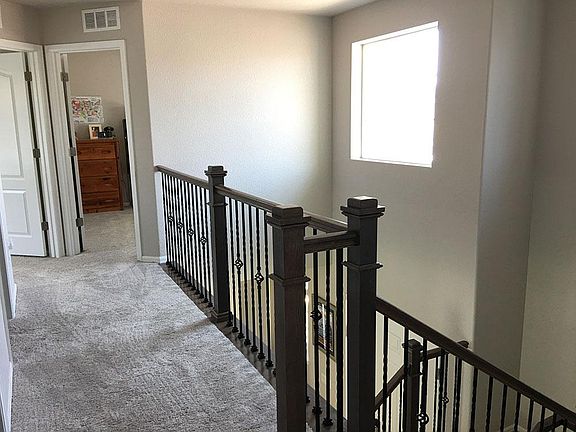 Three bedrooms and laundry room on second floor - with mount