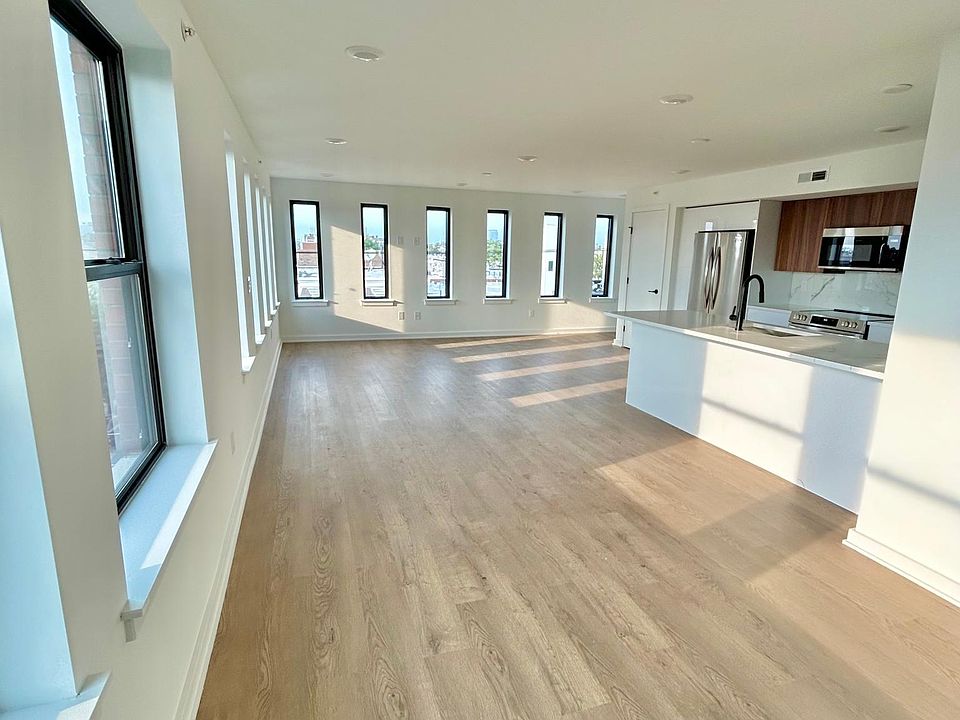 Open concept living room and kitchen