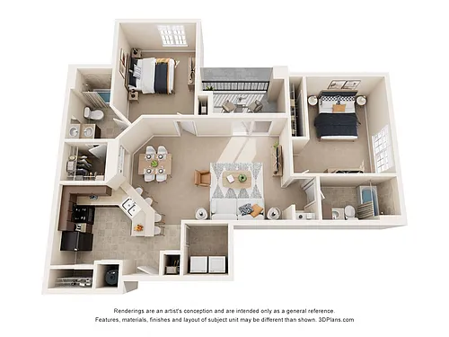 Floor plan The Cattail