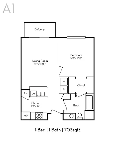 Floor plan A-1