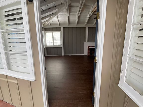 View inside from front door.