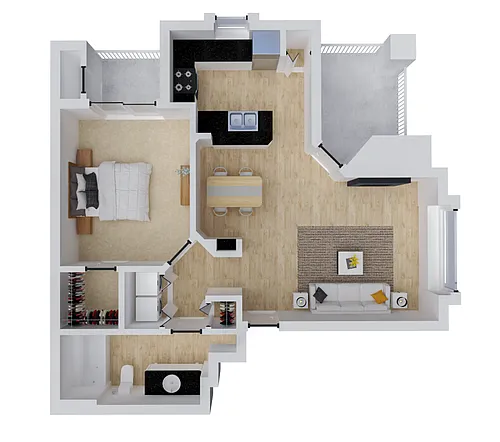 Floor plan Squire's Villa