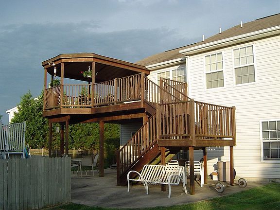 2 story deck