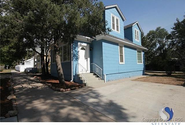 Front of the home! Also valuable additional parking! The Garag