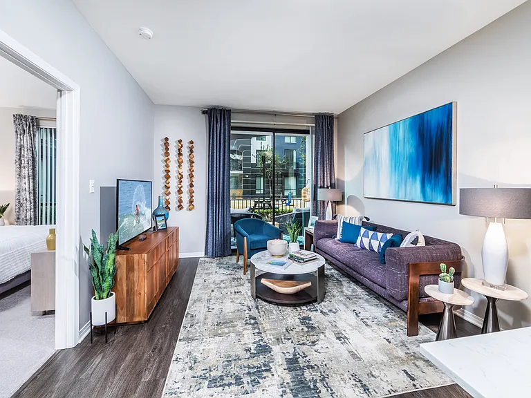 Living Room + Bedroom
