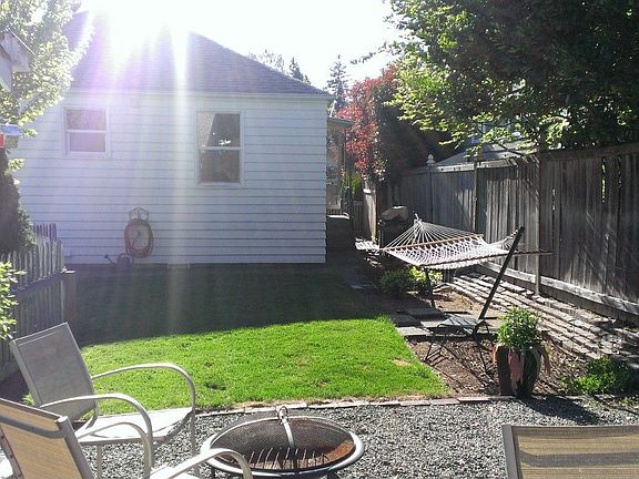 BIG fenced back yard