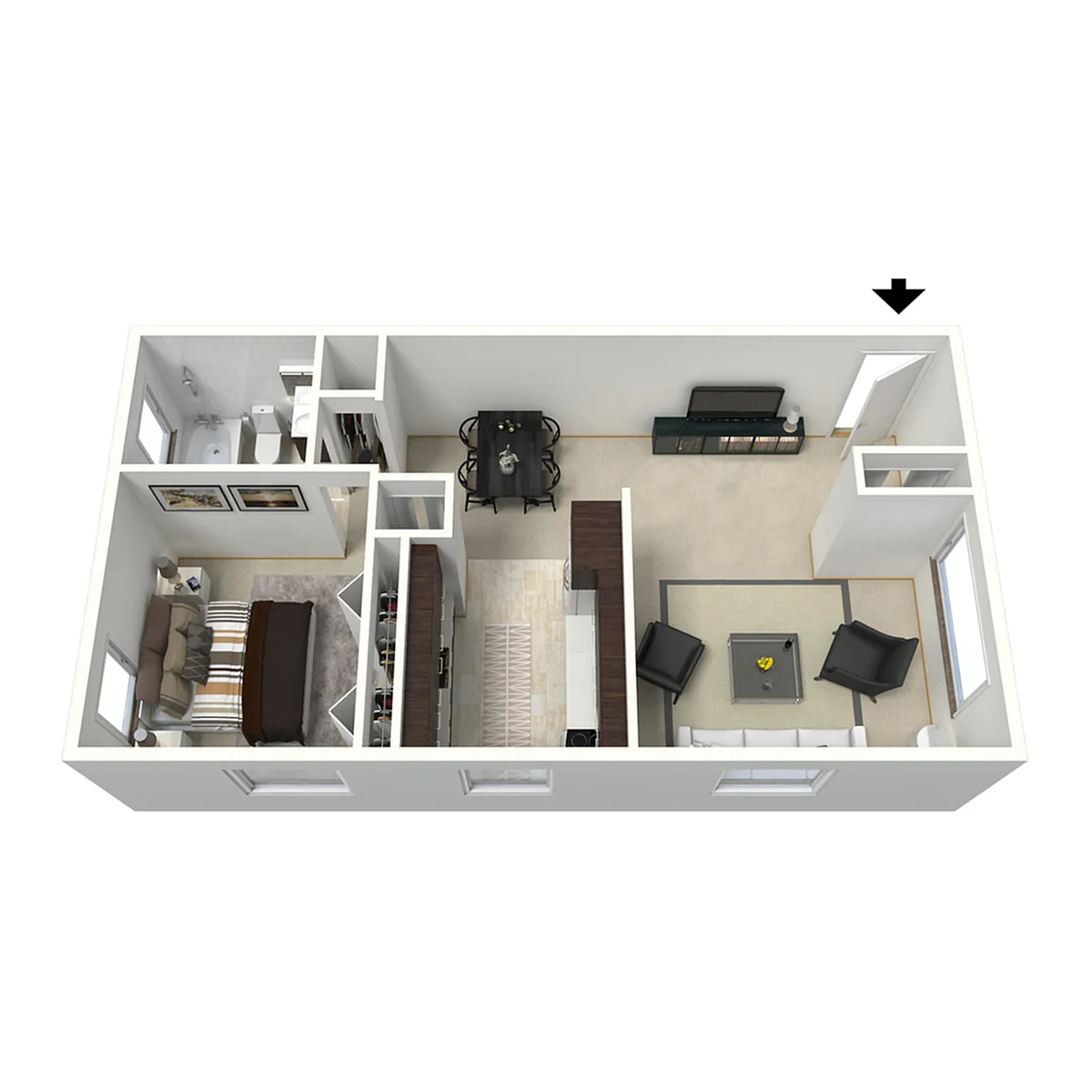 Floor plan Mesa