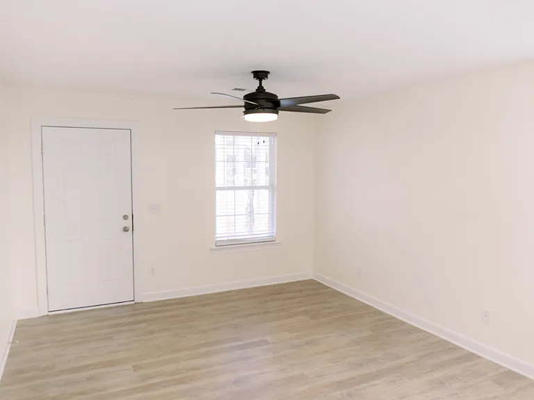 All of our units have ceiling fans in living areas and bedrooms.