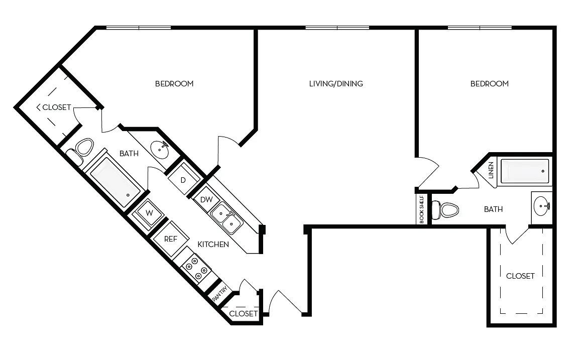 Floor plan B7R