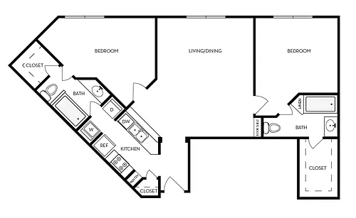 Floor plan B7R