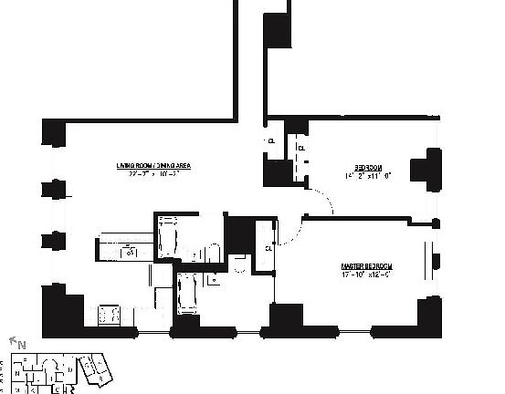 2nd image of 15 Park Row APT 26L