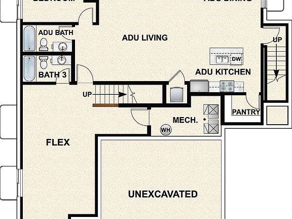 Optional ADU Basement