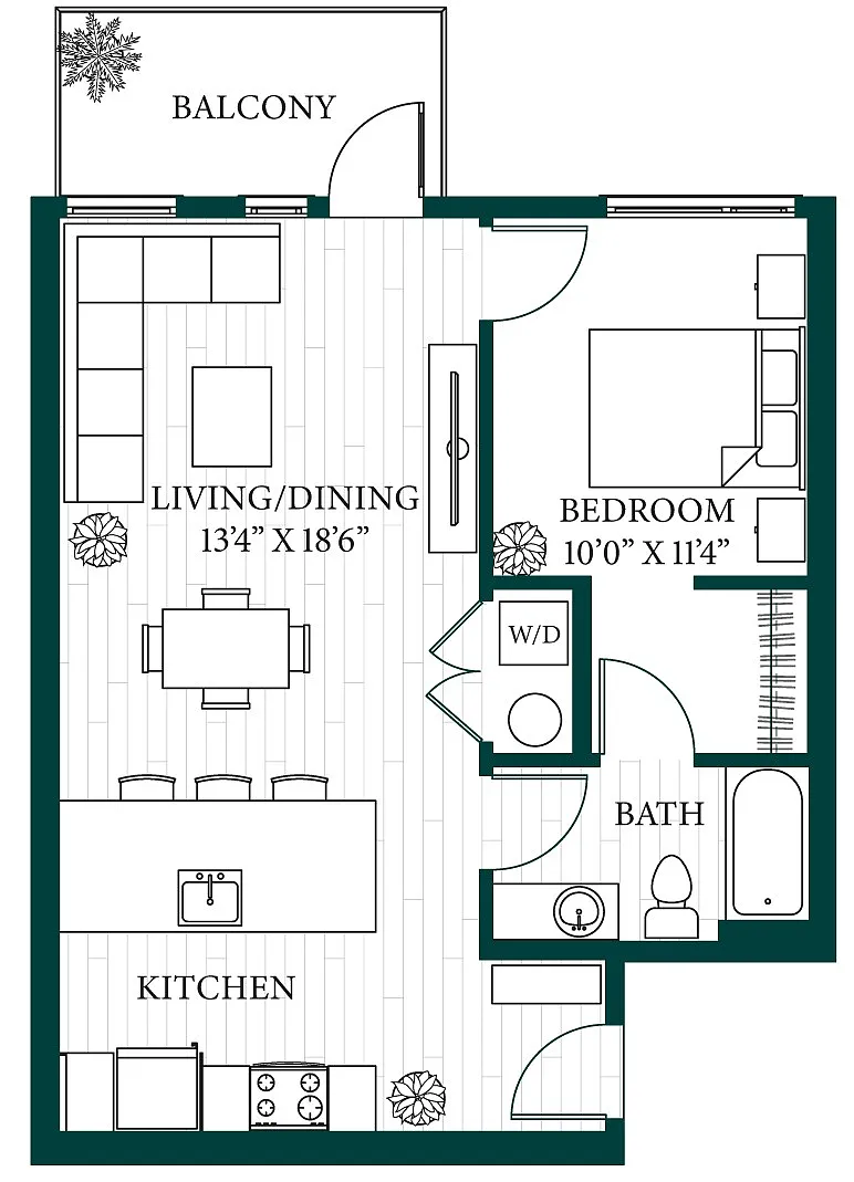 Floor plan Basil