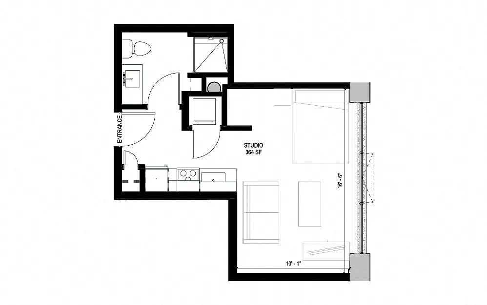 Floor plan A13
