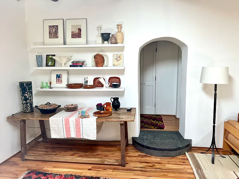 Door to hallway and bedrooms