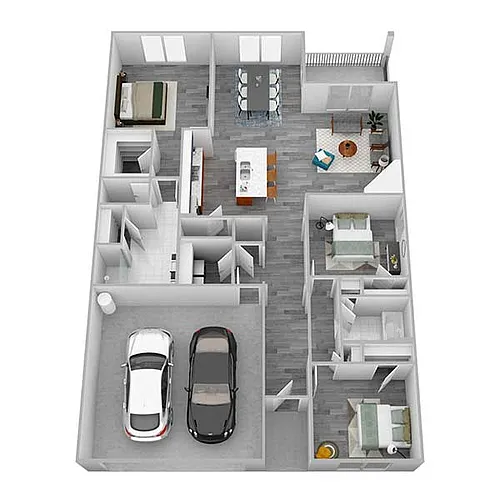 Floor plan Aria