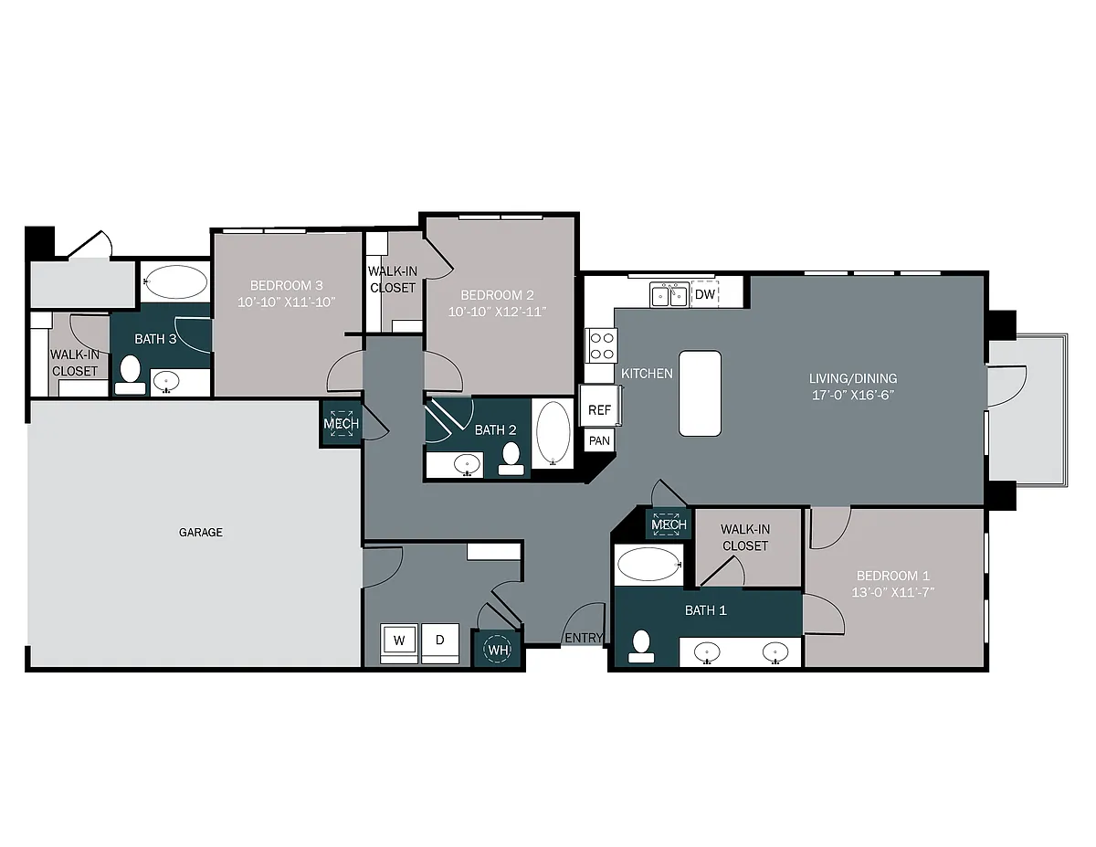 Floor plan C1