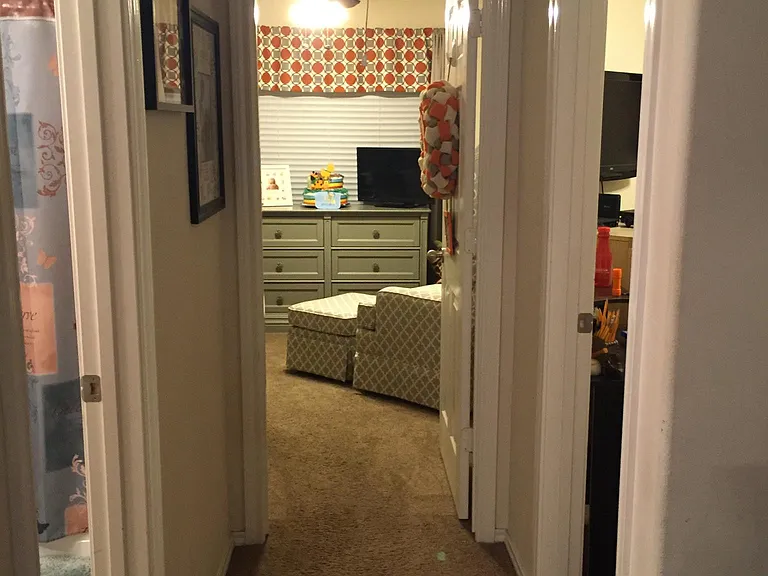Hallway to 2nd and 3rd bedrooms
