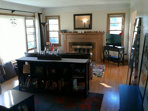 Living room with furniture view