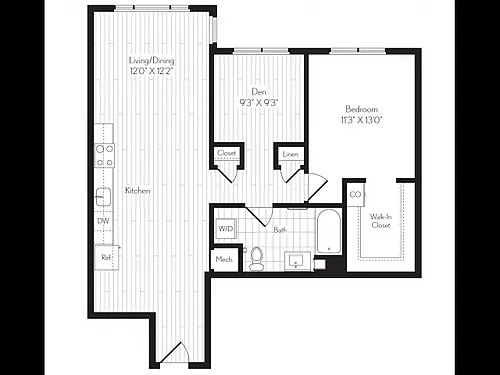 Floor plan A15D